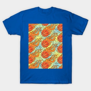 Basketball Pattern T-Shirt